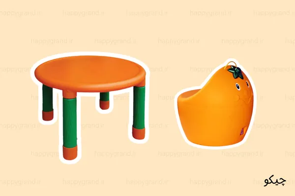 میز و صندلی کودک مدل چیکو